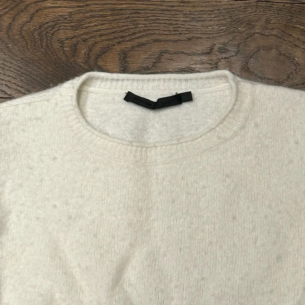Jenni Kayne Ivory Everyday Crewneck Sweater - Picture 5 of 9